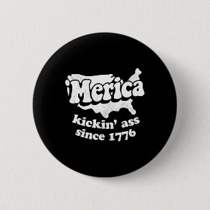 Macaron Rond 5 Cm Merica à fond depuis 1776 
