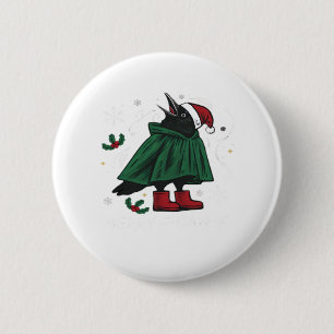 Macaron Rond 5 Cm Merry F Caw F Style Graphique Amusant