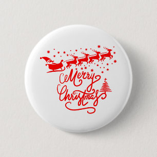 MACARON ROND 5 CM MERRY NOËL