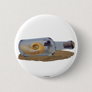 Macaron Rond 5 Cm Message Dans Le Bouton Bouteille