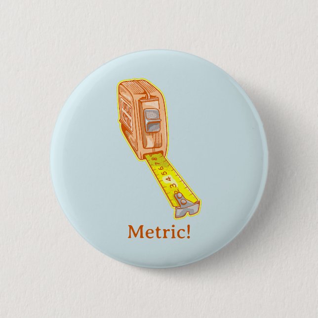 Macaron Rond 5 Cm Mesure de bande système de mesure (Devant)