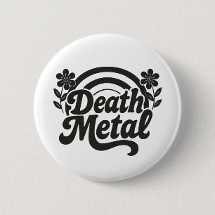 Macaron Rond 5 Cm Métal de la mort