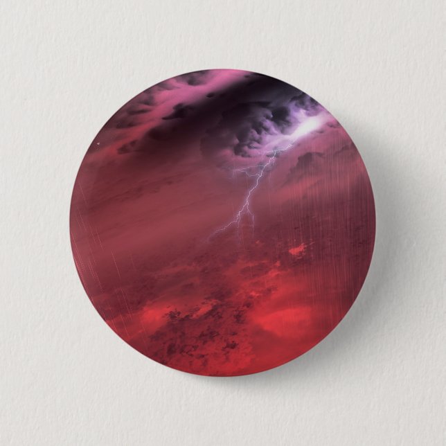 Macaron Rond 5 Cm Météo Sur Une Étoile Naine Brown. (Devant)