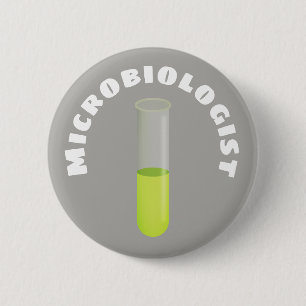 Macaron Rond 5 Cm Microbiologiste