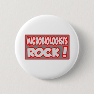 Macaron Rond 5 Cm Microbiologistes Rock !