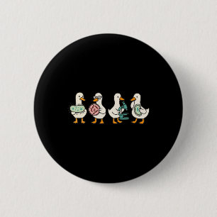 Macaron Rond 5 Cm Microphone drôle de professeur de microbiologie dr