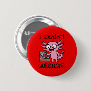 Macaron Rond 5 Cm Mignon Je me pose des questions de axolotl aztéque