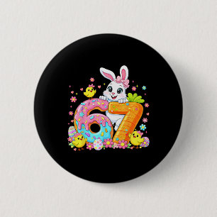 Macaron Rond 5 Cm Mignon Lapin Ice Cream Floral Pâques Femme Gi