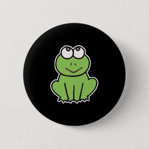 Macaron Rond 5 Cm mignonne petite grenouille