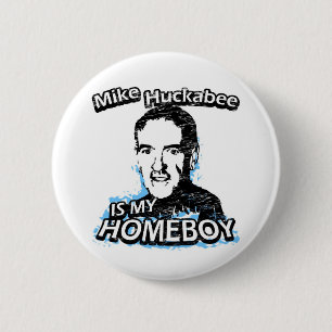 Macaron Rond 5 Cm Mike Huckabee est mon homeboy