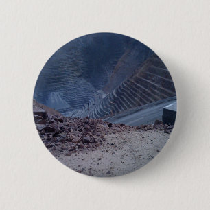 Macaron Rond 5 Cm Mine de cuivre de Kennecott