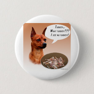 Macaron Rond 5 Cm Miniature Pinscher Turquie