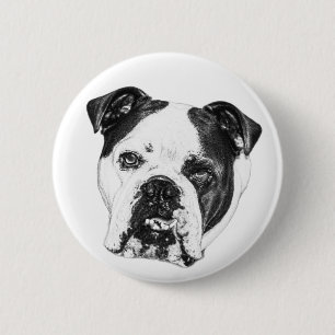 Macaron Rond 5 Cm Minuscule chien de taureau épine