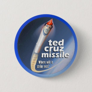 Macaron Rond 5 Cm Missile de Ted Cruz