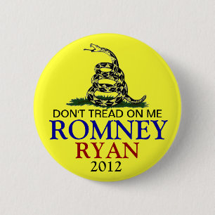 MACARON ROND 5 CM MITT ROMNEY 2012
