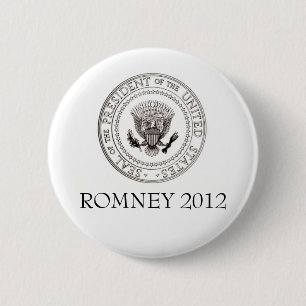 Macaron Rond 5 Cm Mitt Romney 2012