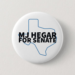 Macaron Rond 5 Cm MJ Hegar Pour Le Bouton Du Sénat Américain