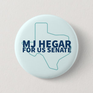 Macaron Rond 5 Cm MJ Hegar Pour Le Bouton Du Sénat Américain