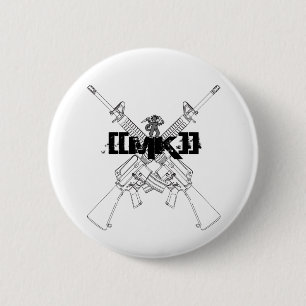 Macaron Rond 5 Cm [[Mk]] bouton de fusils d'assaut