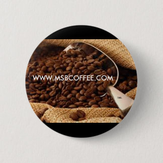 Macaron Rond 5 Cm Mme B Coffee - norme, bouton rond de pouce de 2 ¼