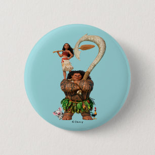 Macaron Rond 5 Cm Moana   True To Your Heart