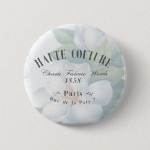 Macaron Rond 5 Cm Mode Haute Couture vintage