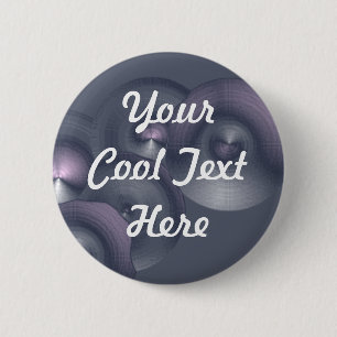 Macaron Rond 5 Cm modèle "Cymbalisme II"