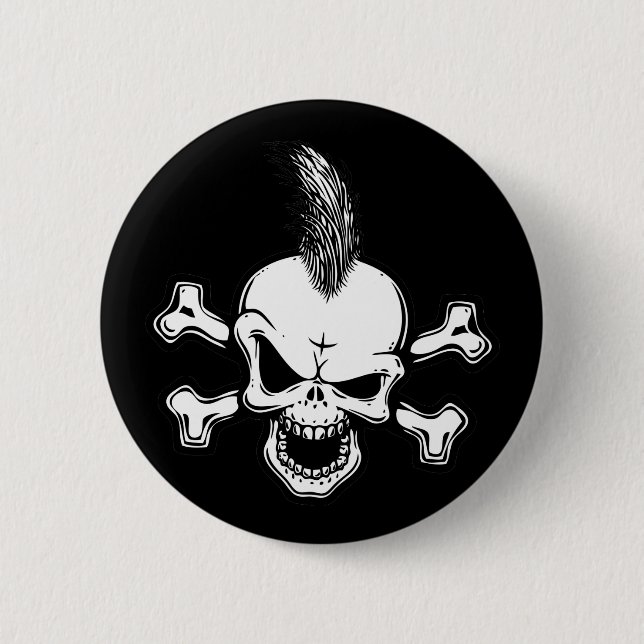 Macaron Rond 5 Cm Moe Hawkins (Devant)