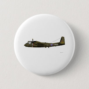 Macaron Rond 5 Cm Mohawk de Grumman OV-1