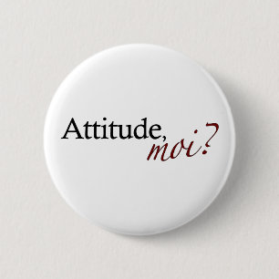 Macaron Rond 5 Cm Moi d'attitude