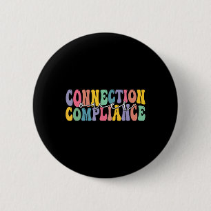 Macaron Rond 5 Cm Mois de la sensibilisation à l'autisme : la connex
