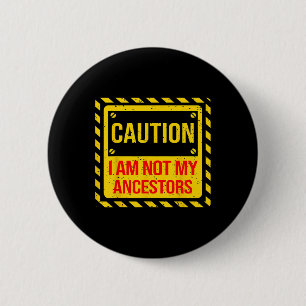 Macaron Rond 5 Cm Mois de l'histoire des Noirs Tant que je suis Noir