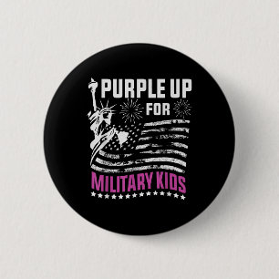 Macaron Rond 5 Cm Mois de sensibilisation à la glioblastoma Femmes F