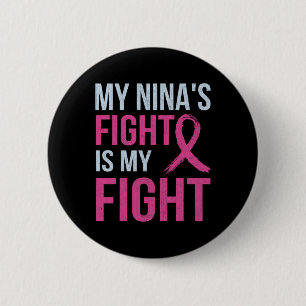 Macaron Rond 5 Cm Mois de sensibilisation au cancer du sein Mon comb