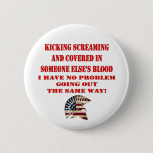 MACARON ROND 5 CM MOLON LABE