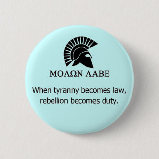 MACARON ROND 5 CM MOLON LABE