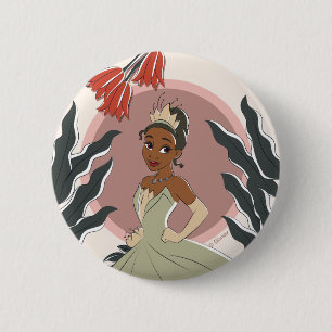 Macaron Rond 5 Cm Moment de capture de Tiana