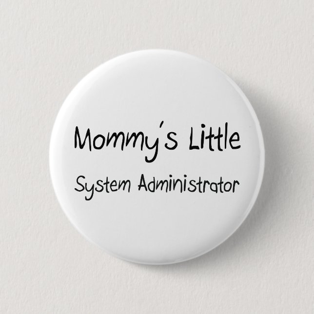 Macaron Rond 5 Cm Mommys peu d'interface gestionnaire (Devant)