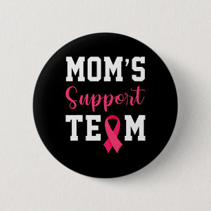 Macaron Rond 5 Cm Moms Soutien Équipe Survivante Sensibilisation au