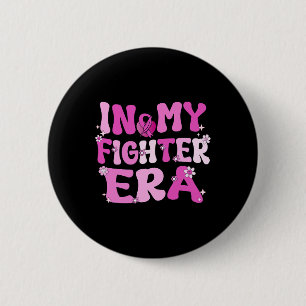 Macaron Rond 5 Cm Mon âge de combat Super cancer du sein Sensibilisa
