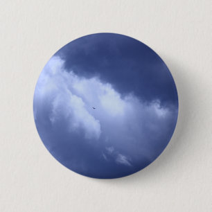 Macaron Rond 5 Cm Mon ciel bleu