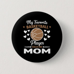 Macaron Rond 5 Cm Mon joueur de squelette préféré m'appelle maman