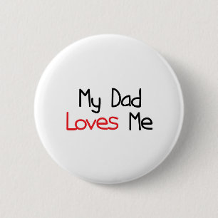 Macaron Rond 5 Cm Mon papa m'aime