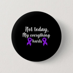 Macaron Rond 5 Cm Mon tout fait mal Fibro Chronique Douleur Grunge