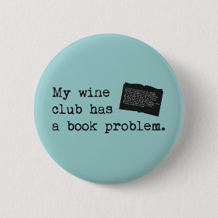 Macaron Rond 5 Cm Mon Wine Club a un problème de livre