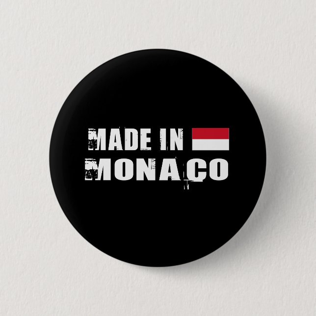 MACARON ROND 5 CM MONACO (Devant)