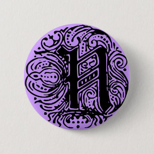 Macaron Rond 5 Cm Monarchie "N"
