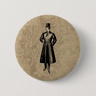 Macaron Rond 5 Cm Monsieur élégant
