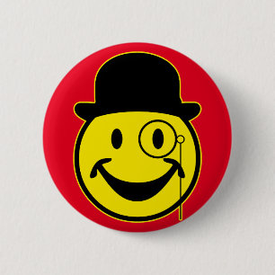 Macaron Rond 5 Cm Monsieur jaune + votre dos. & idées