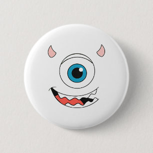 Macaron Rond 5 Cm Monster Halloween Costume Monstres Université Fami